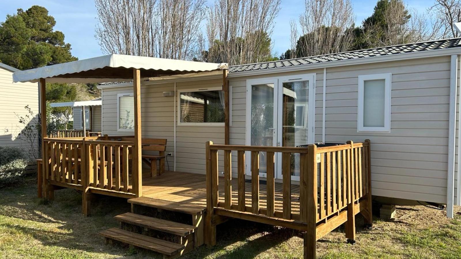 Mobil-Home - Narbonne-Plage - Clim, Tv Екстер'єр фото